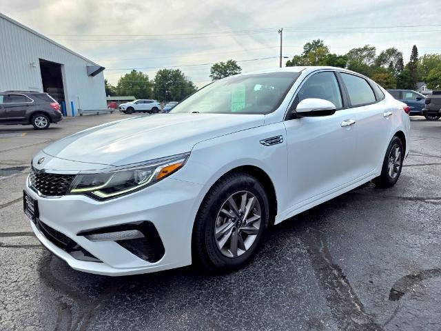 Used 2020 Kia Optima LX with VIN 5XXGT4L36LG451844 for sale in Adams, WI