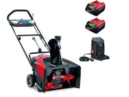 Electric snow thrower