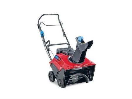 Single stage snow thrower